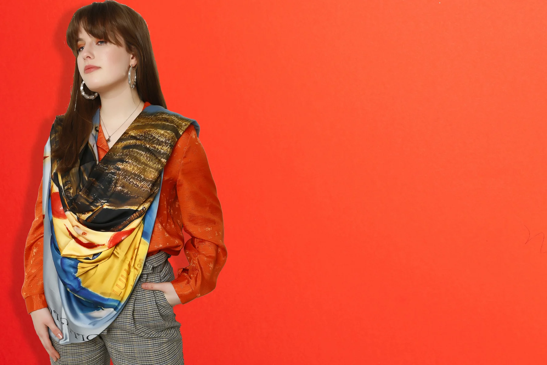 Painted Scarf & Sheets